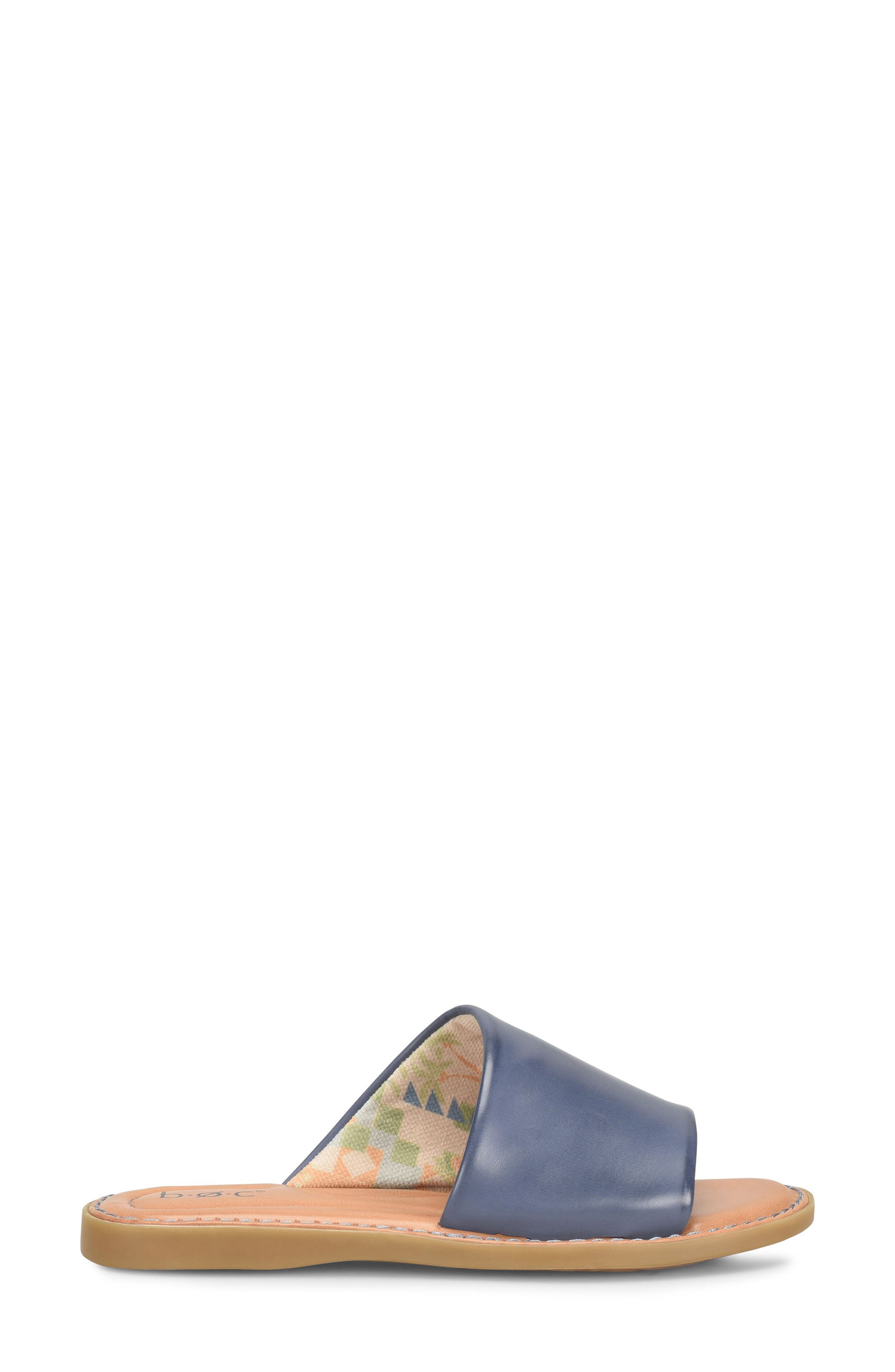 B O C BY BØRN Keely Slide Sandal, Alternate, color, Navy