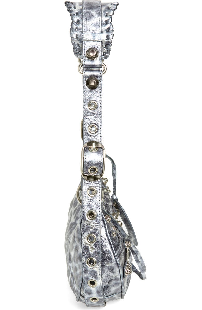 Balenciaga Extra Small Le Cagole Leather Shoulder Bag, Alternate, color,