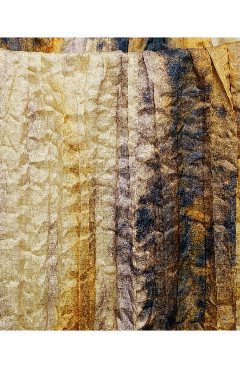 MANGO Textured Satin Skirt, Alternate, color,