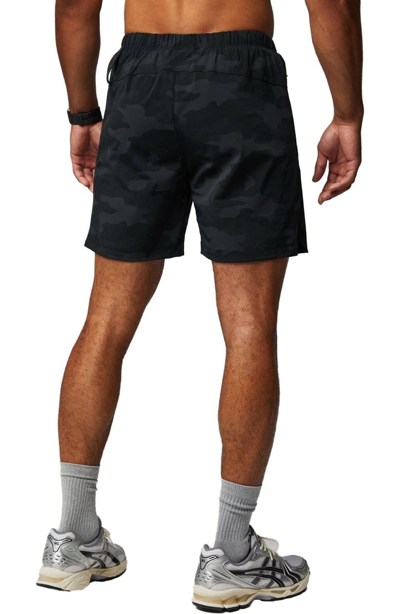 Fabletics Men's The 7" One Short, Alternate, color, Black Tactical Camo
