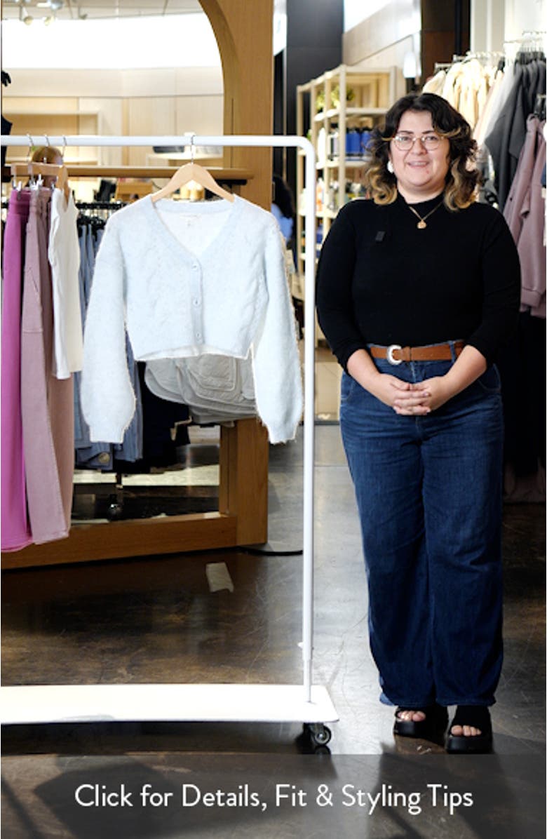 Kids' Fuzzy Cardigan Sweater, sales video thumbnail