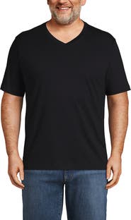 Lands' End Super-T Short Sleeve V-Neck T-Shirt