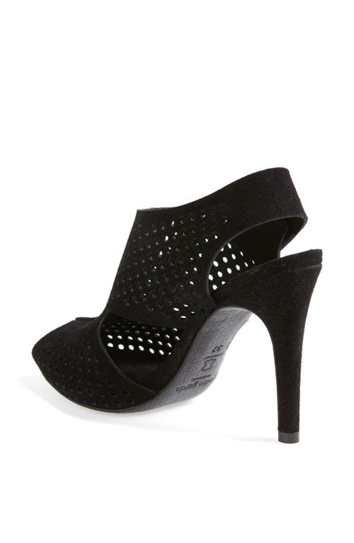 Pedro Garcia 'samara' Perforated Open Toe Sandal In Multi