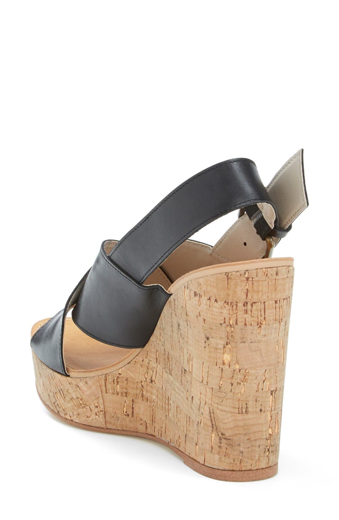 Hinge 'Hannah' Wedge Sandal, Alternate, color, 