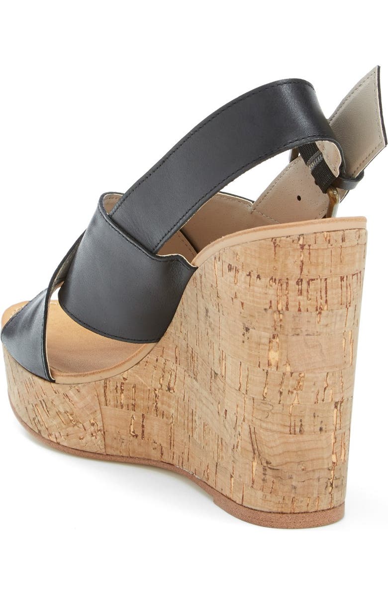 Hinge 'Hannah' Wedge Sandal, Alternate, color,