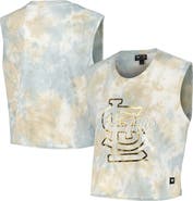 THE WILD COLLECTIVE Women's The Wild Collective White St. Louis Cardinals Washed Muscle Tank Top