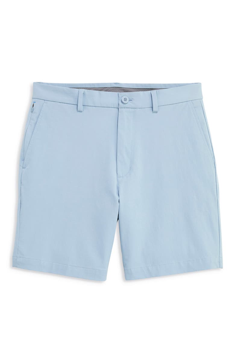 On-The-Go Water Repellent Shorts, Main, color, DEL MAR BLUE