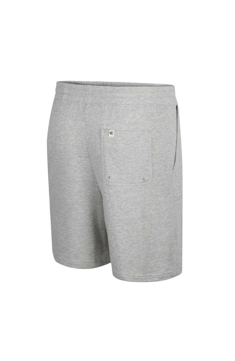 COLOSSEUM Men's Colosseum Heather Gray Michigan Wolverines Love To Hear This Terry Shorts, Alternate, color, Heather Gray