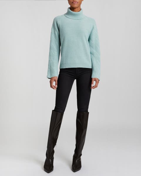 Dana Cowl Neck Sweater with Bell Sleeves