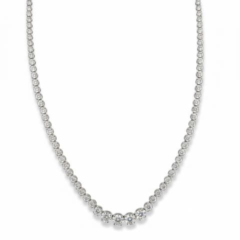 The Claudia Graduated Tennis Necklace