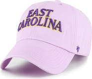 '47 Men's '47 Purple ECU Pirates Clean Up Adjustable Hat