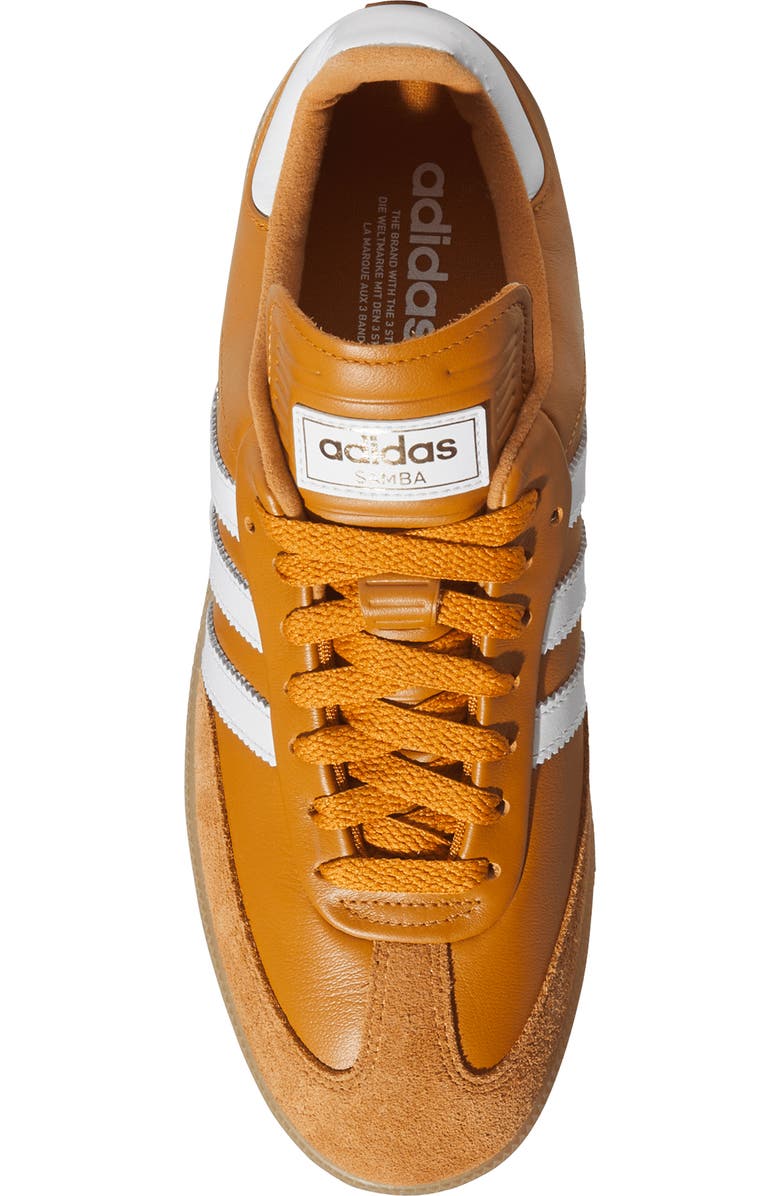 adidas Golf Gender Inclusive Samba Spikeless Golf Shoe, Alternate, color, Rusora/Ftw