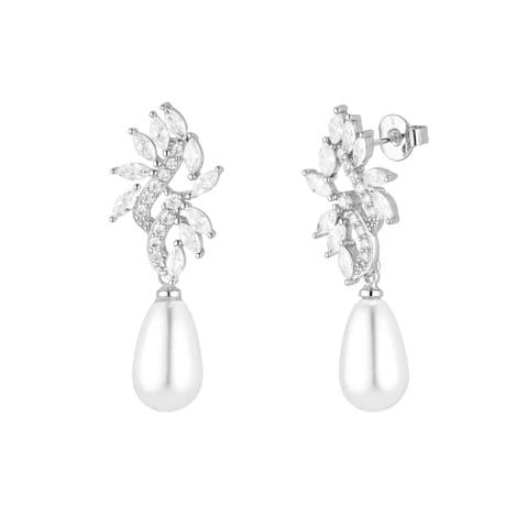 Regency Crystal Drop Earrings