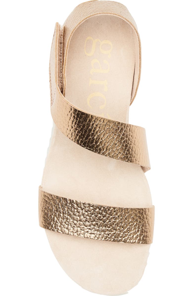 Pedro Garcia Jedda Two Strap Sandal, Alternate, color, Cava Cervo Lame