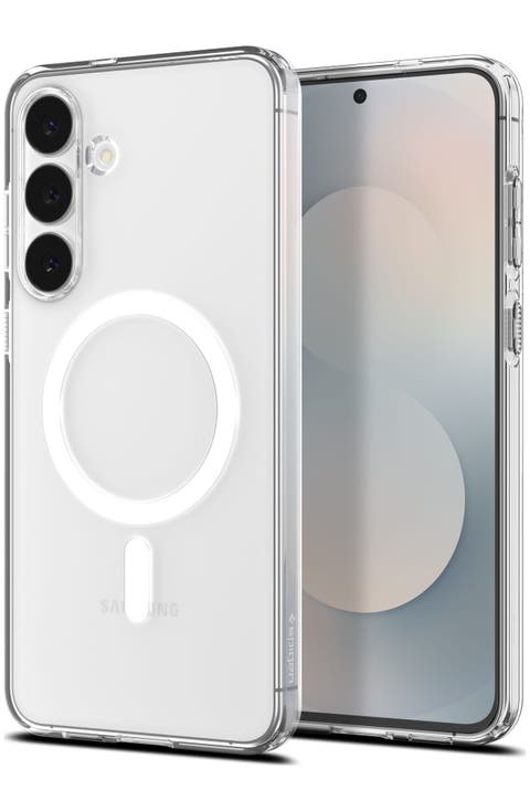 Spigen - Crystal Flex Magfit Case for Samsung Galaxy S25 FE - Clear White