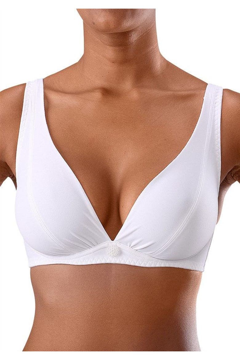 2 Pk Underwire Cleavage Bras, Alternate, color, Black & White