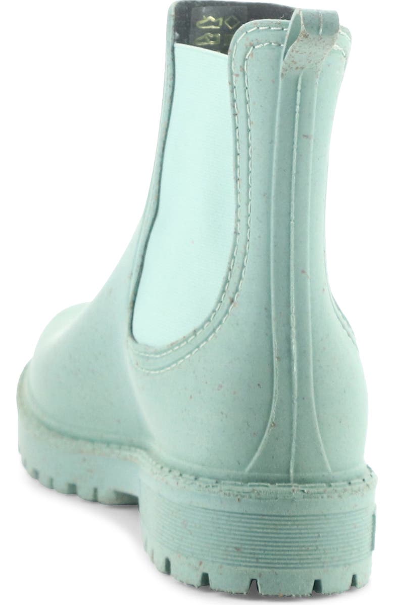 Asportuguesas by Fly London Oak Waterproof Chelsea Boot, Alternate, color, Mint Rubber Cork