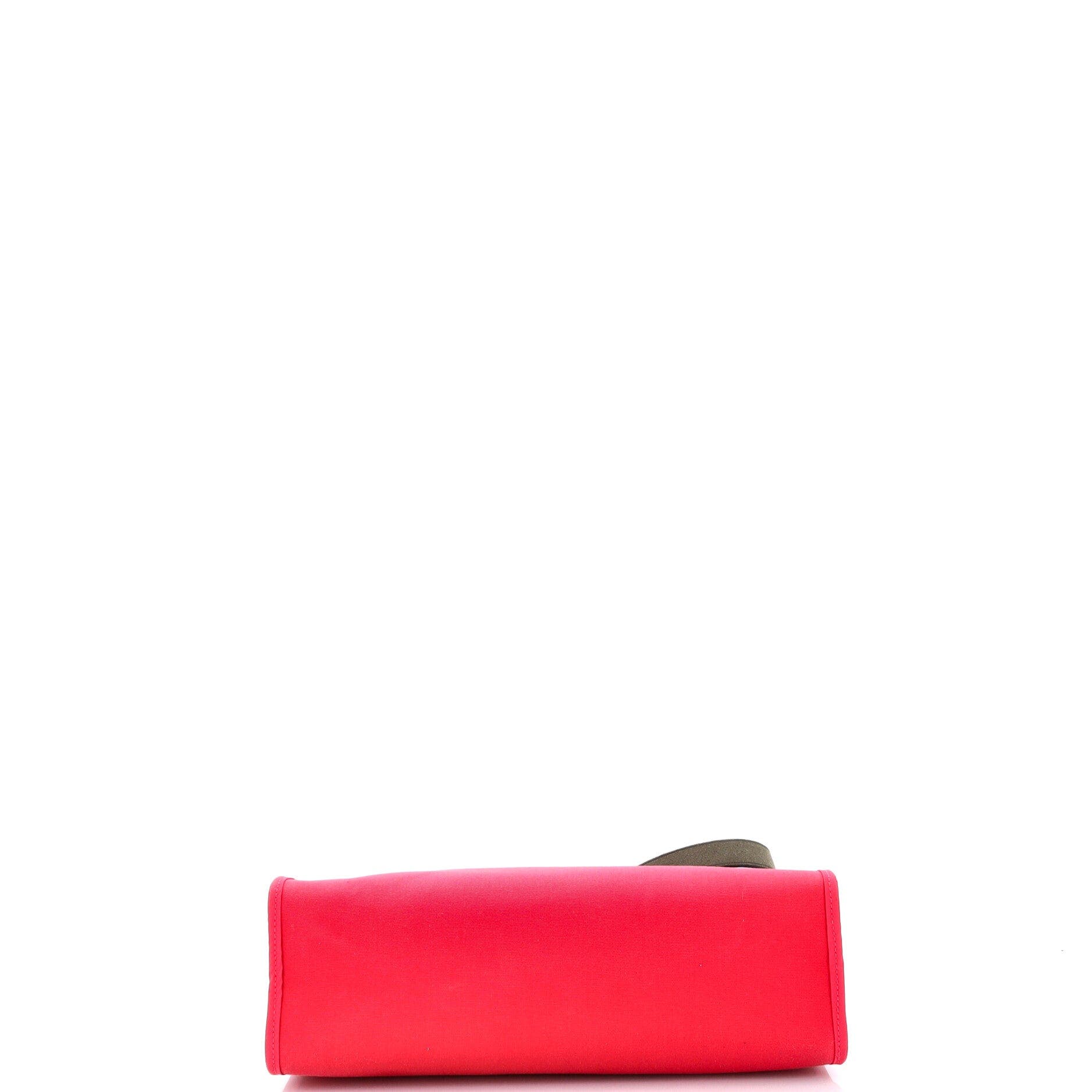 Herbag Zip Leather and Toile 31, Alternate, color, Pink