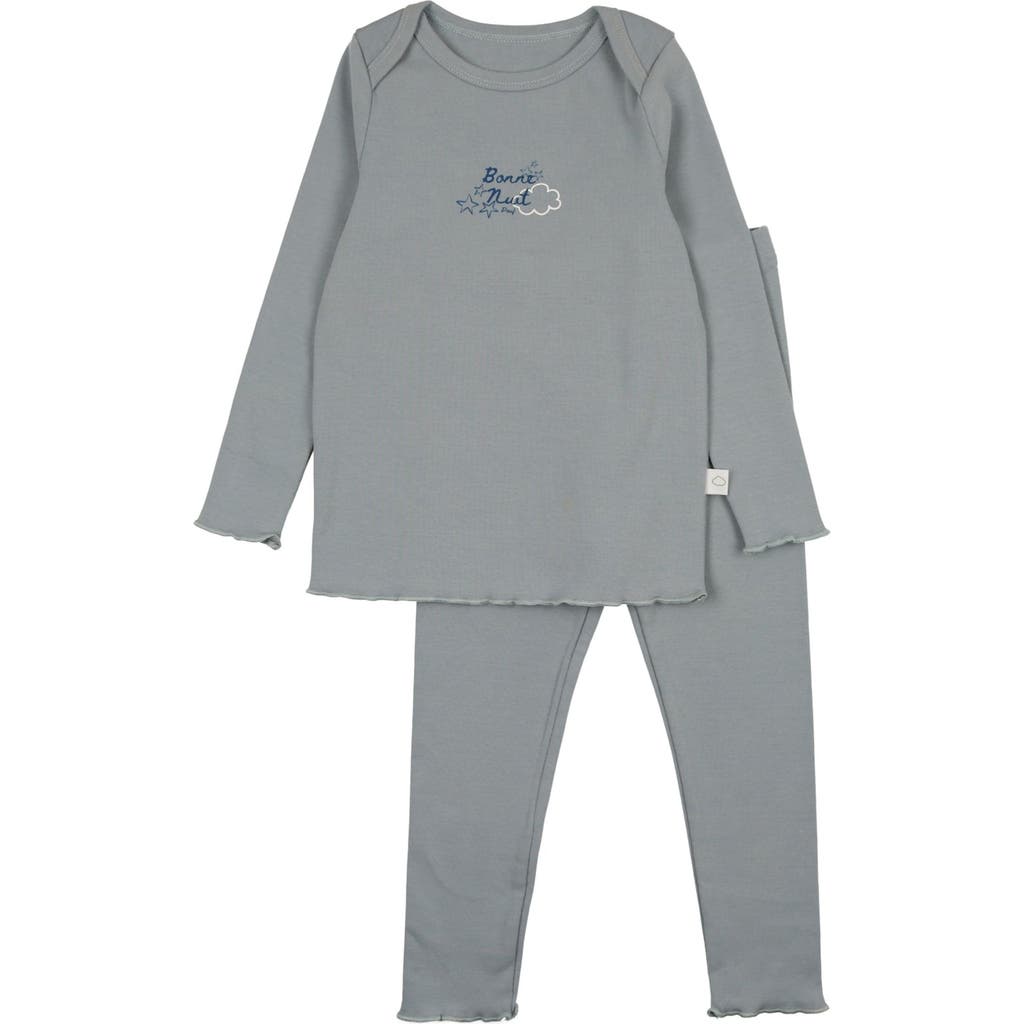 Pouf Bonne Nuit Pj In Dusty Blue
