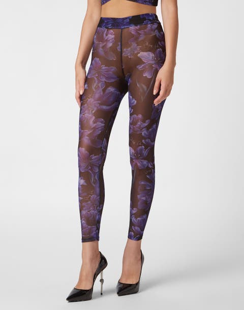 Leggings Flowers Women