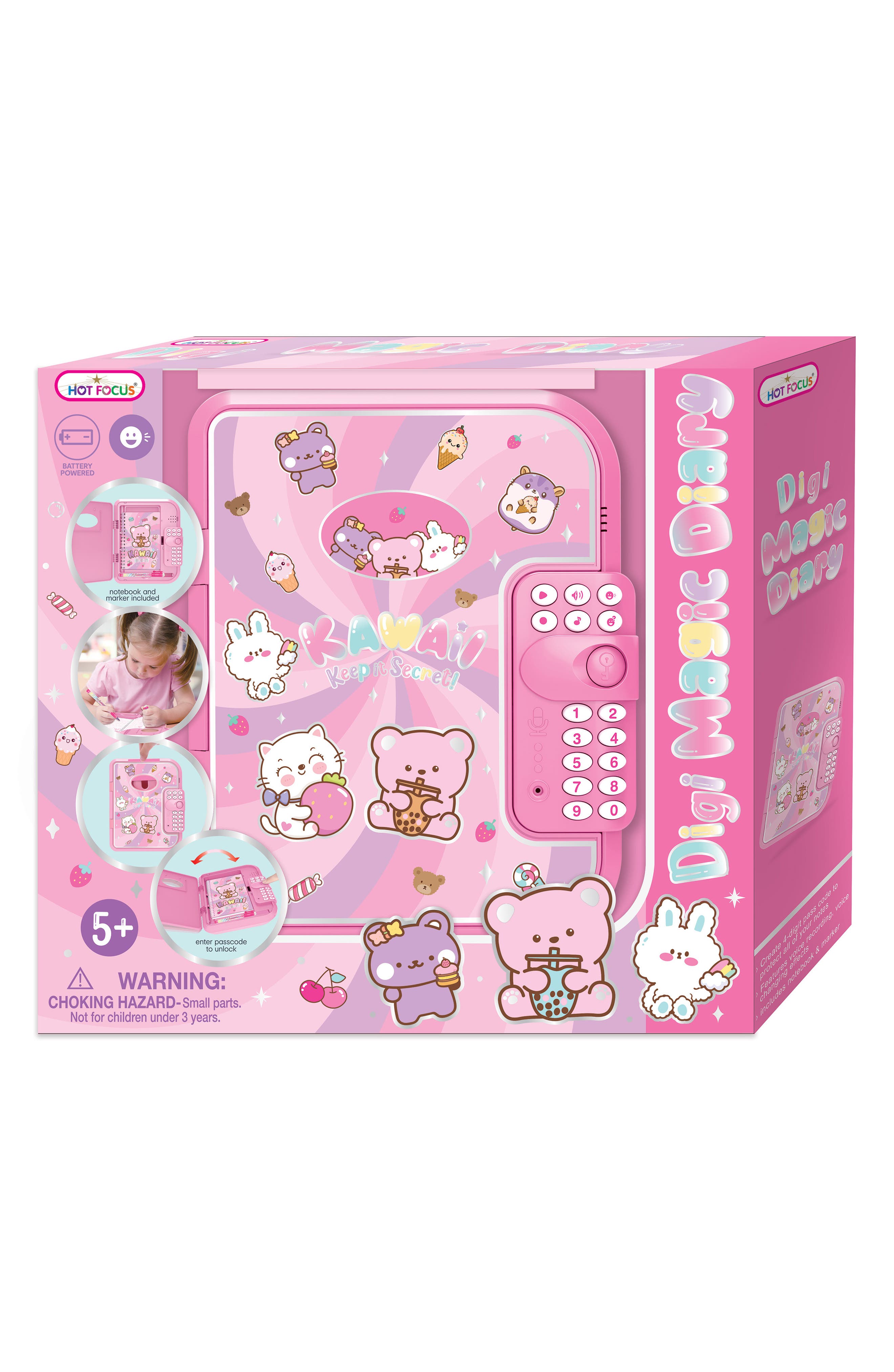 HOT FOCUS Critter Digi Magic Diary