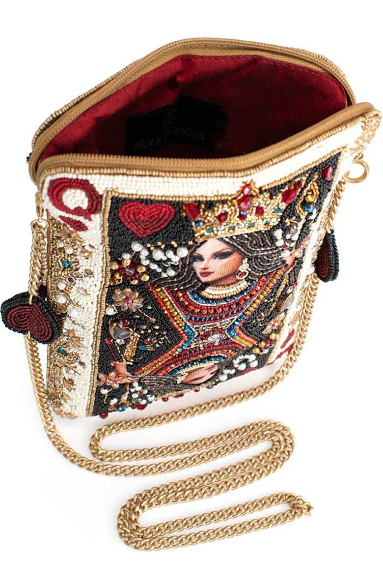 Mary Frances Accessories The Queen Mini Handbag, Alternate, color,
