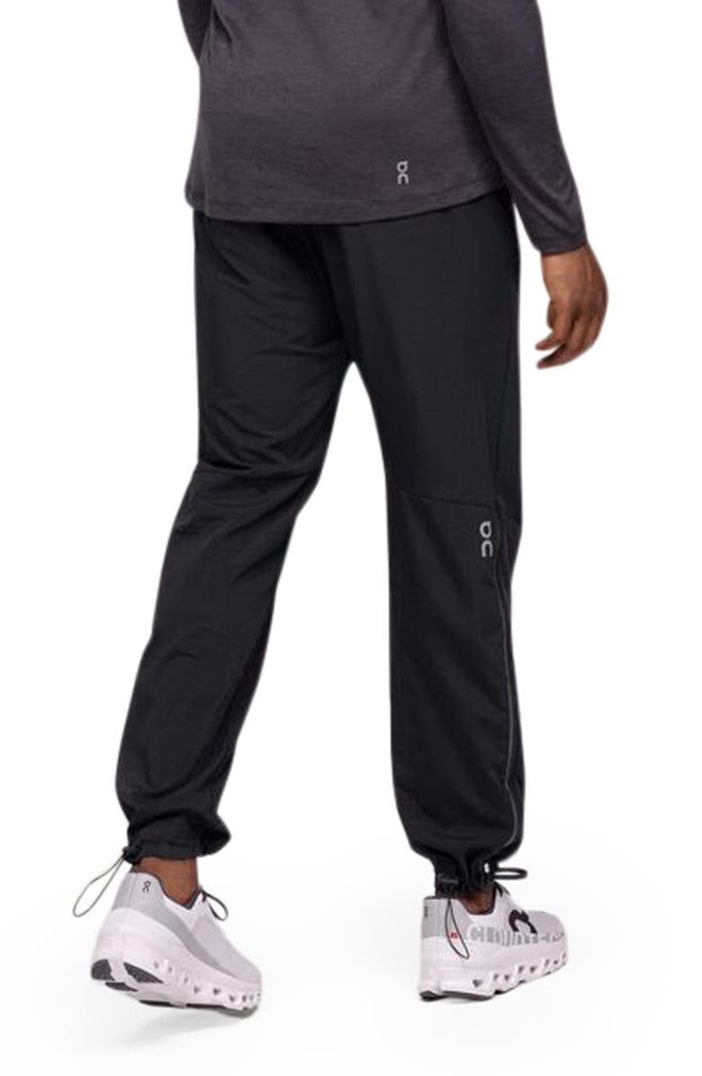 On Performance Track Pants, Alternate, color, Black