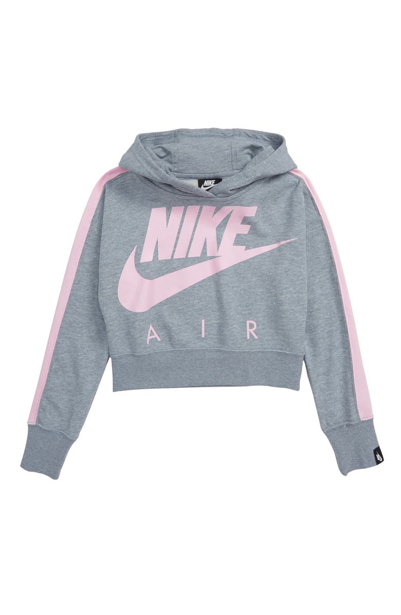 Nike Air Logo Crop Sweatshirt, Main, color,