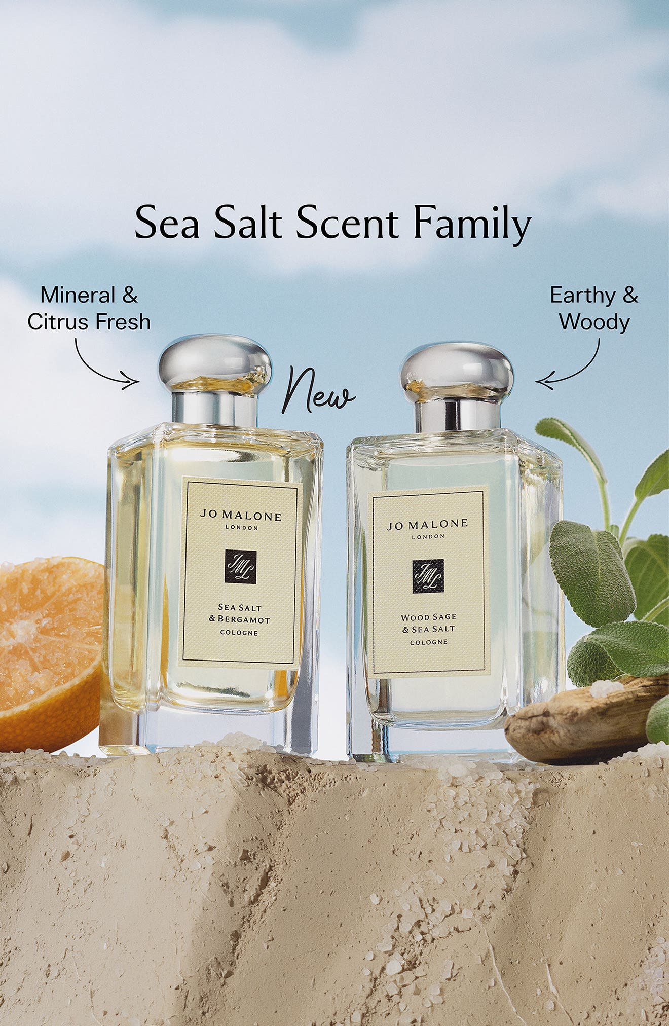 Jo Malone London™ Sea Salt & Bergamot Cologne | Nordstrom