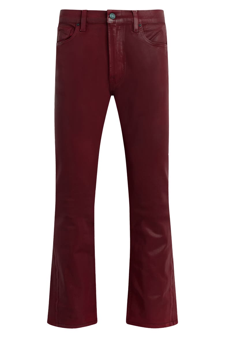Walker Kick Flare Jeans, Alternate, color, RED WAX