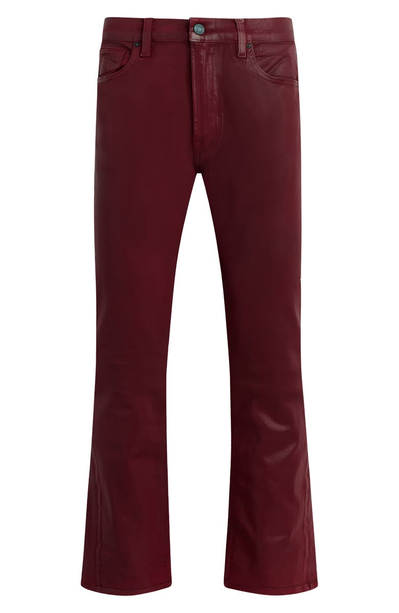 Hudson Jeans Walker Kick Flare Jeans, Alternate, color, Red Wax