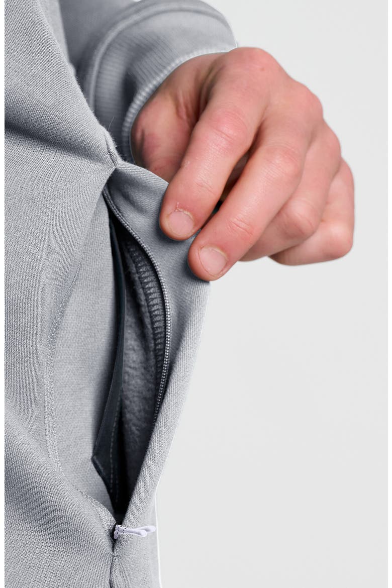 Northcoast Fleece Hoodie, Alternate, color, HEATHER GREY