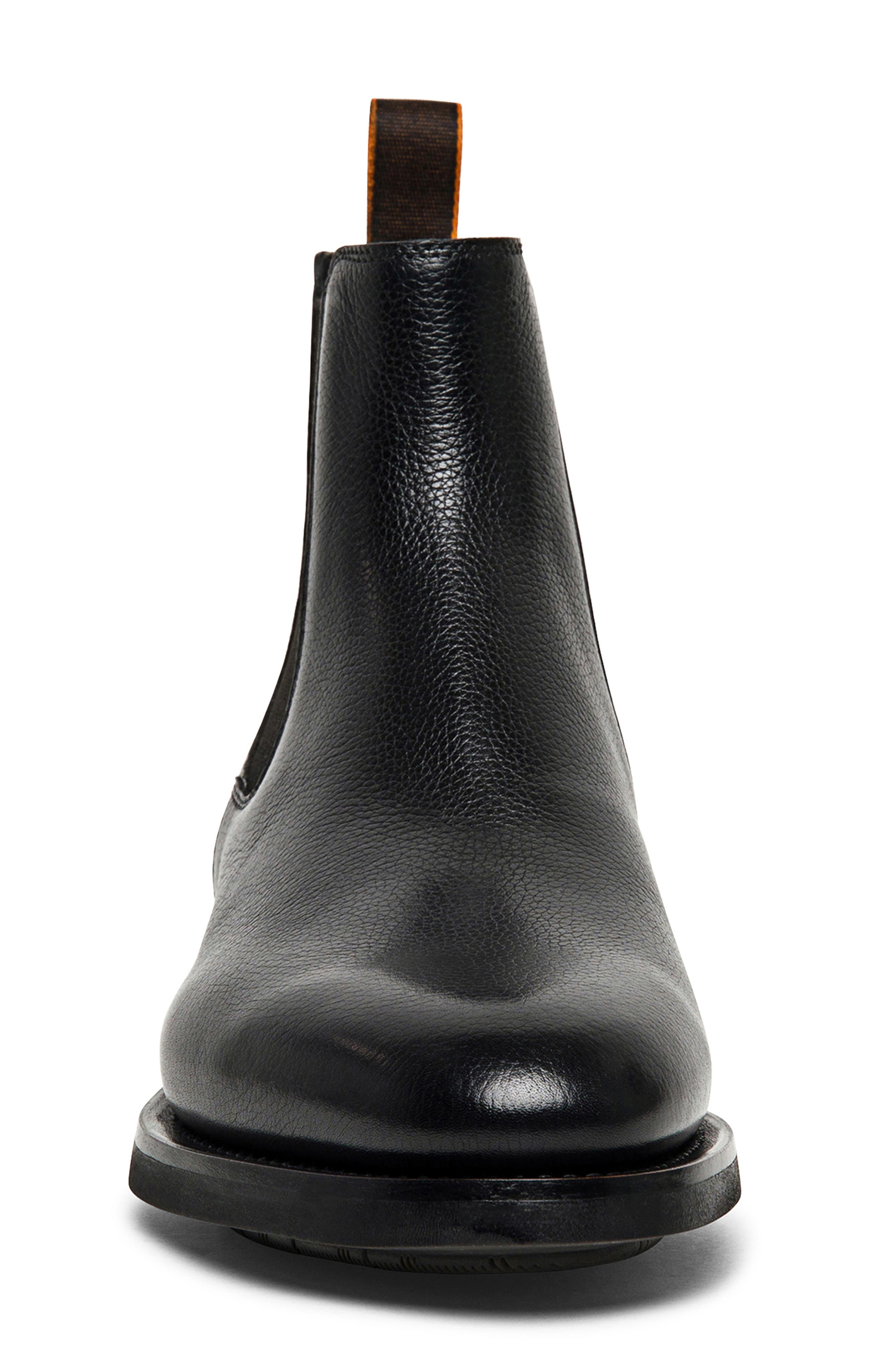 Santoni Enver Chelsea Boot, Alternate, color, Black