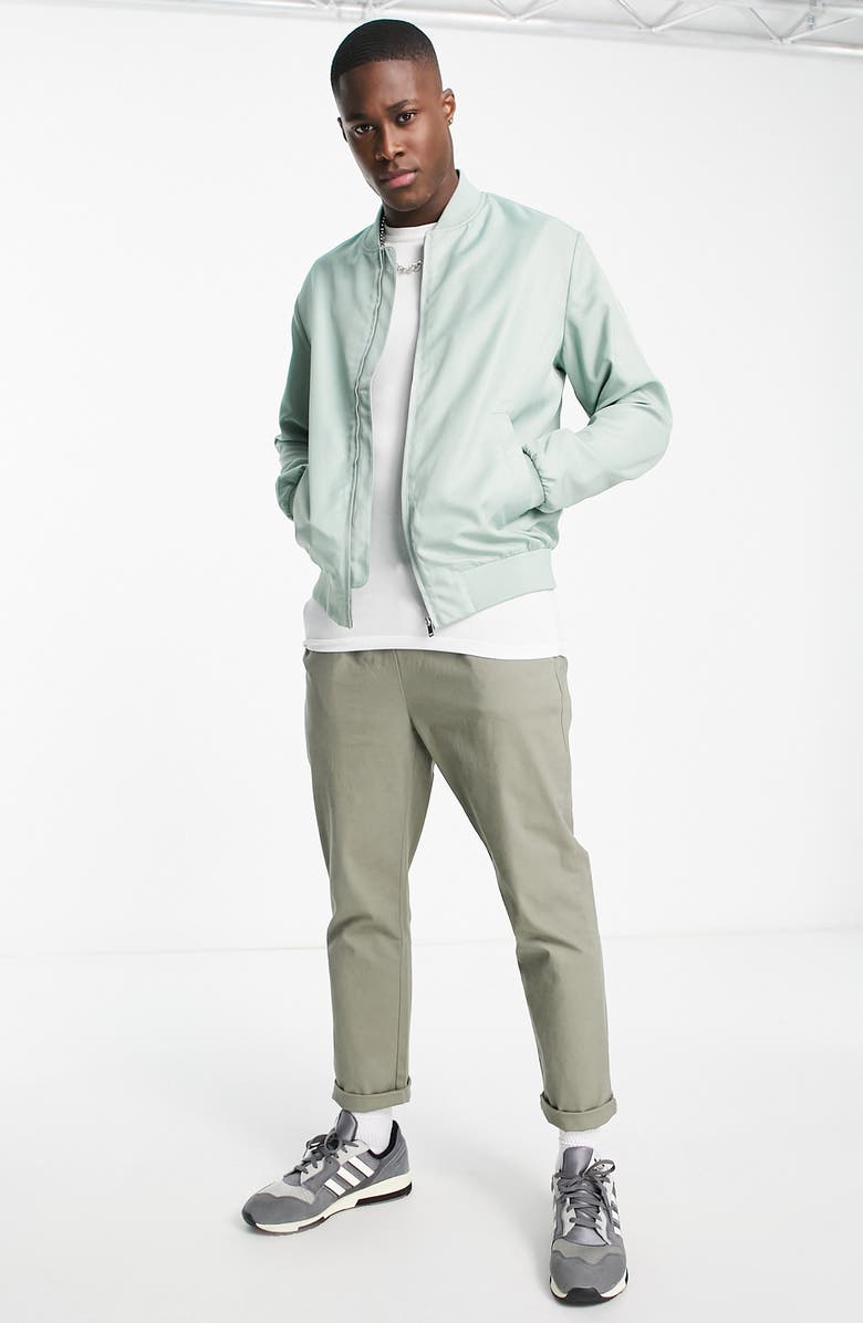 Topman Bomber Jacket, Alternate, color, 