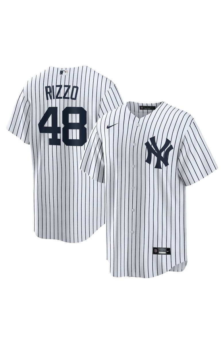 Nike Men's Nike Anthony Rizzo White New York Yankees Home Official Replica Player Jersey, Main, color,