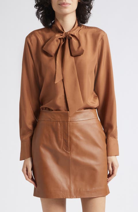 Leather Miniskirt