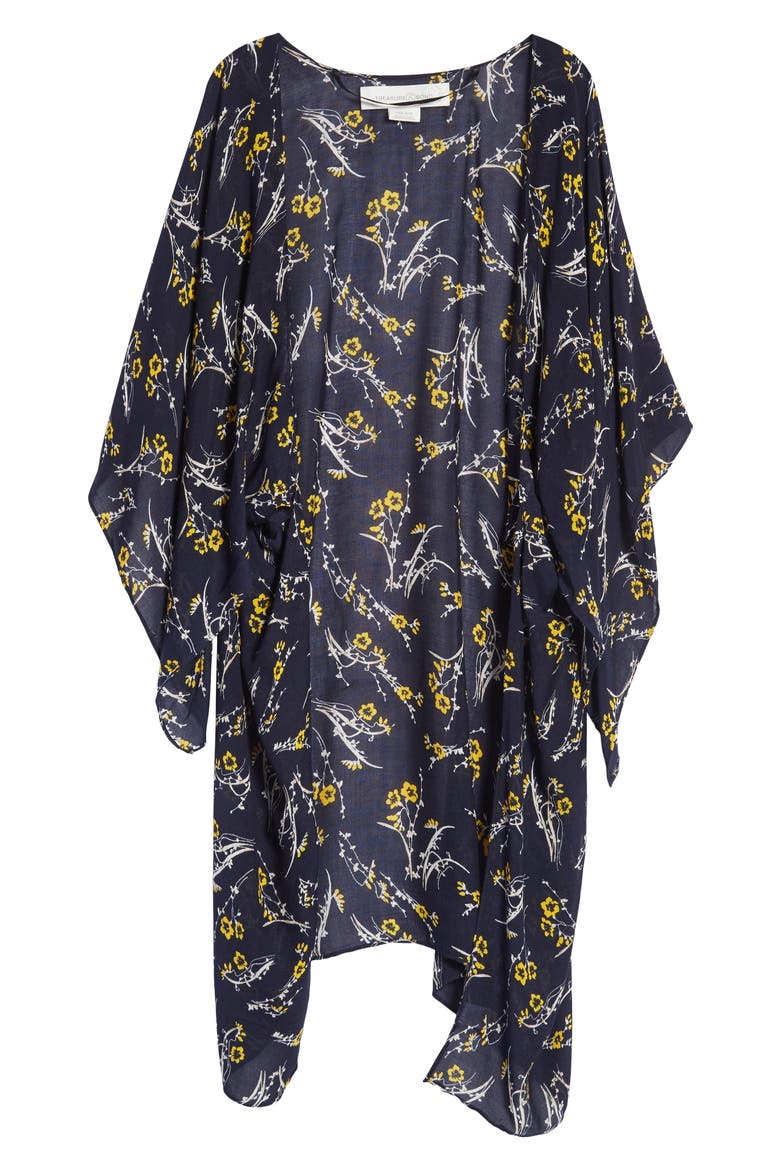 Kite Sleeve Wrap, Alternate, color, NAVY FALL FLORAL