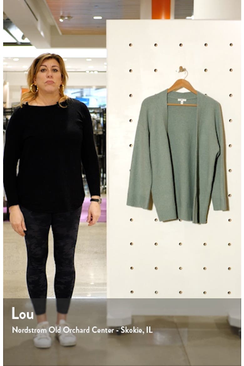 Open Front Cardigan video