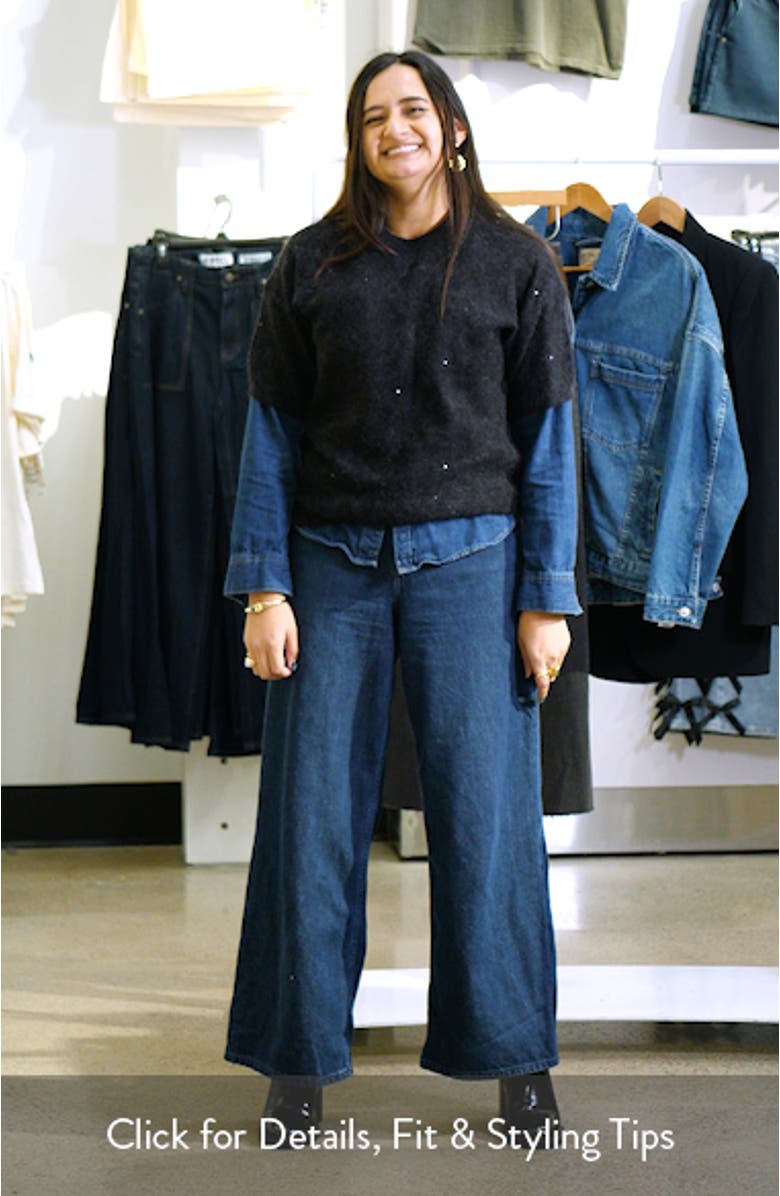 Short Sleeve Sequin Sweater, sales video thumbnail