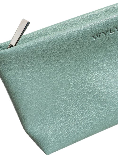 Wylys Double Rose Luminizer & Sage Verte Makeup Bag