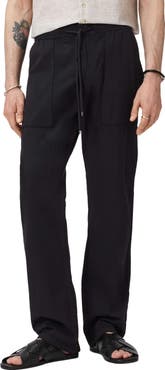 John Varvatos Greyson Patch Pocket Wide Fit Pants