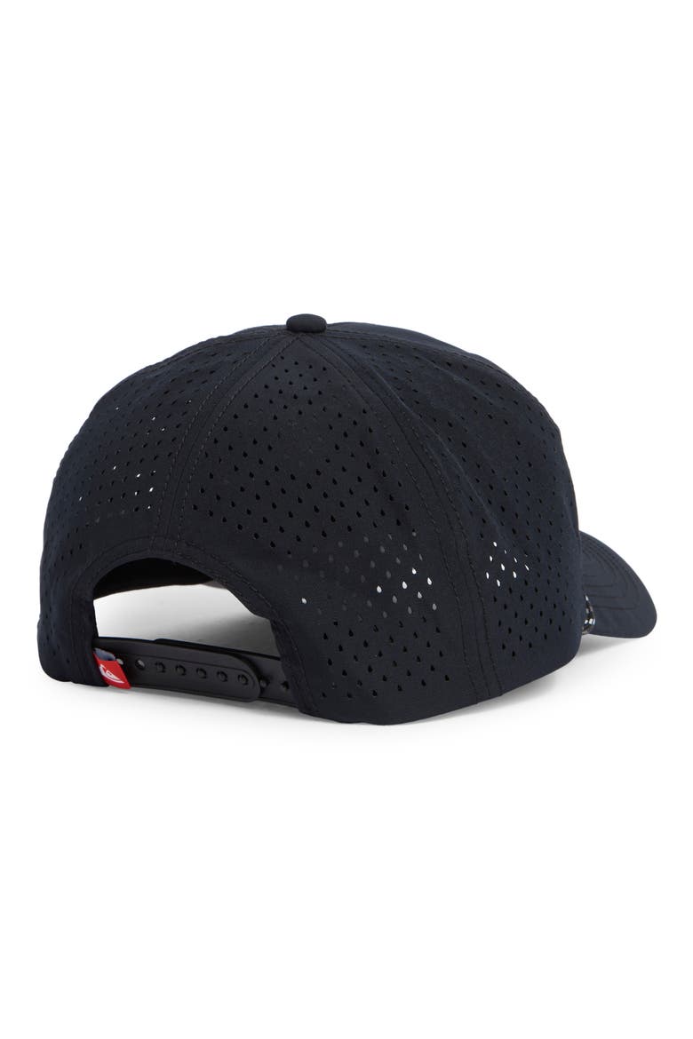 Perfstorm Perforated Baseball Cap, Alternate, color, BLACK