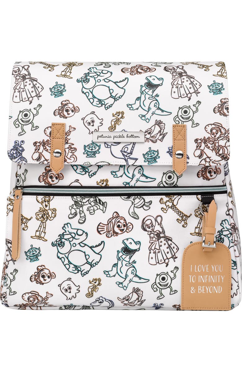 Petunia Pickle Bottom x Disney Pixar Meta Diaper Backpack, Main, color,