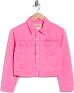 L'AGENCE Koda Crop Denim Jacket