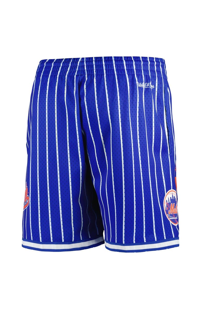 Mitchell & Ness Men's Mitchell & Ness Royal New York Mets Cooperstown Collection City Collection Mesh Shorts, Alternate, color, 