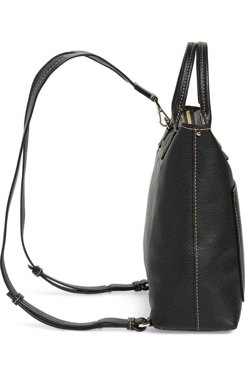 Kate Spade New York maple street - kenzie leather convertible backpack, Alternate, color,