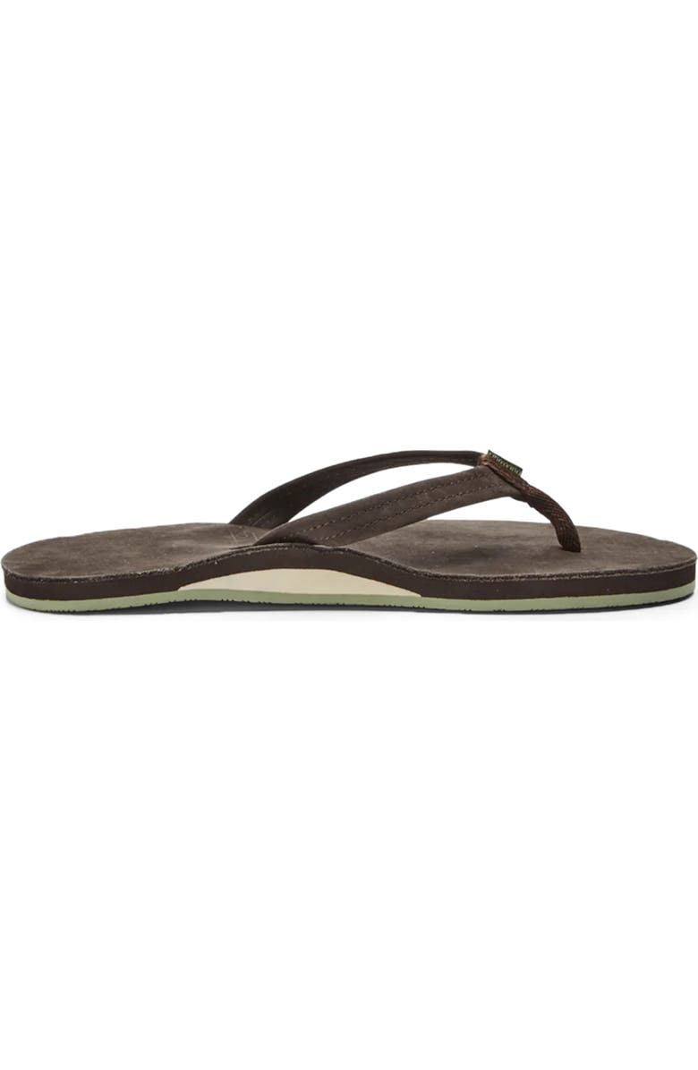 hari mari Fields Flip Flop, Alternate, color, Mocha/ Mint