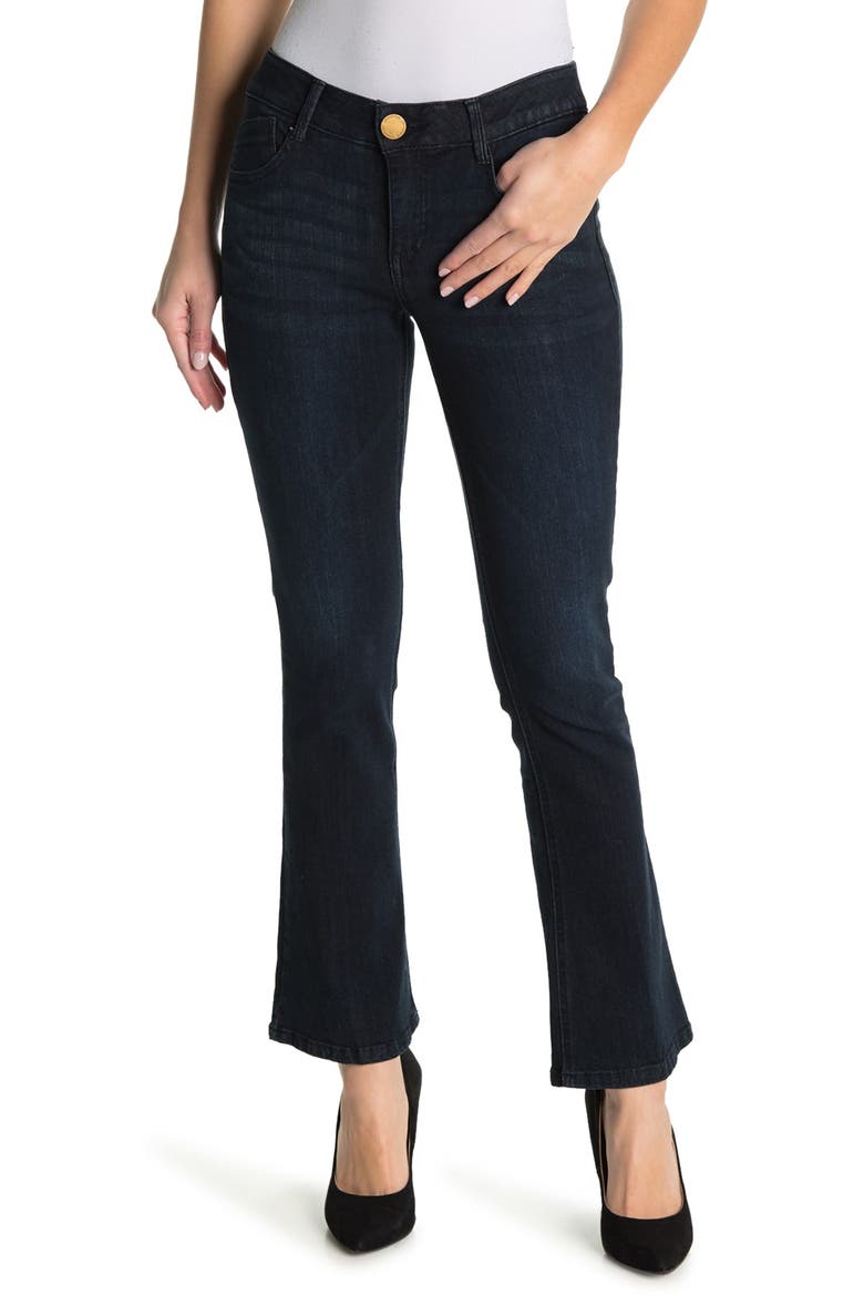 Ab Tech Cropped Flare Jeans, Main, color, IN-INDIGO