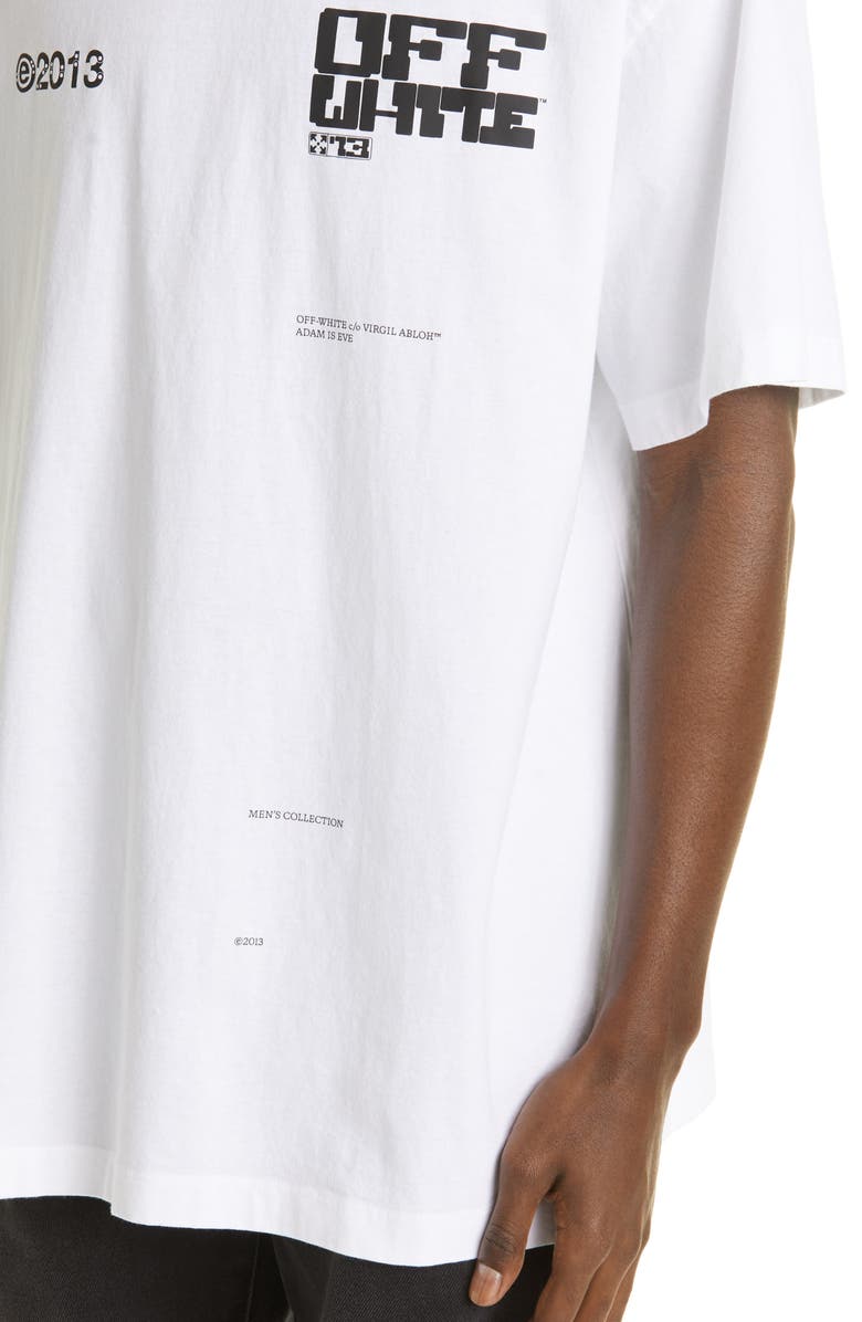 Off-White Tech Marker Graphic Tee, Alternate, color,
