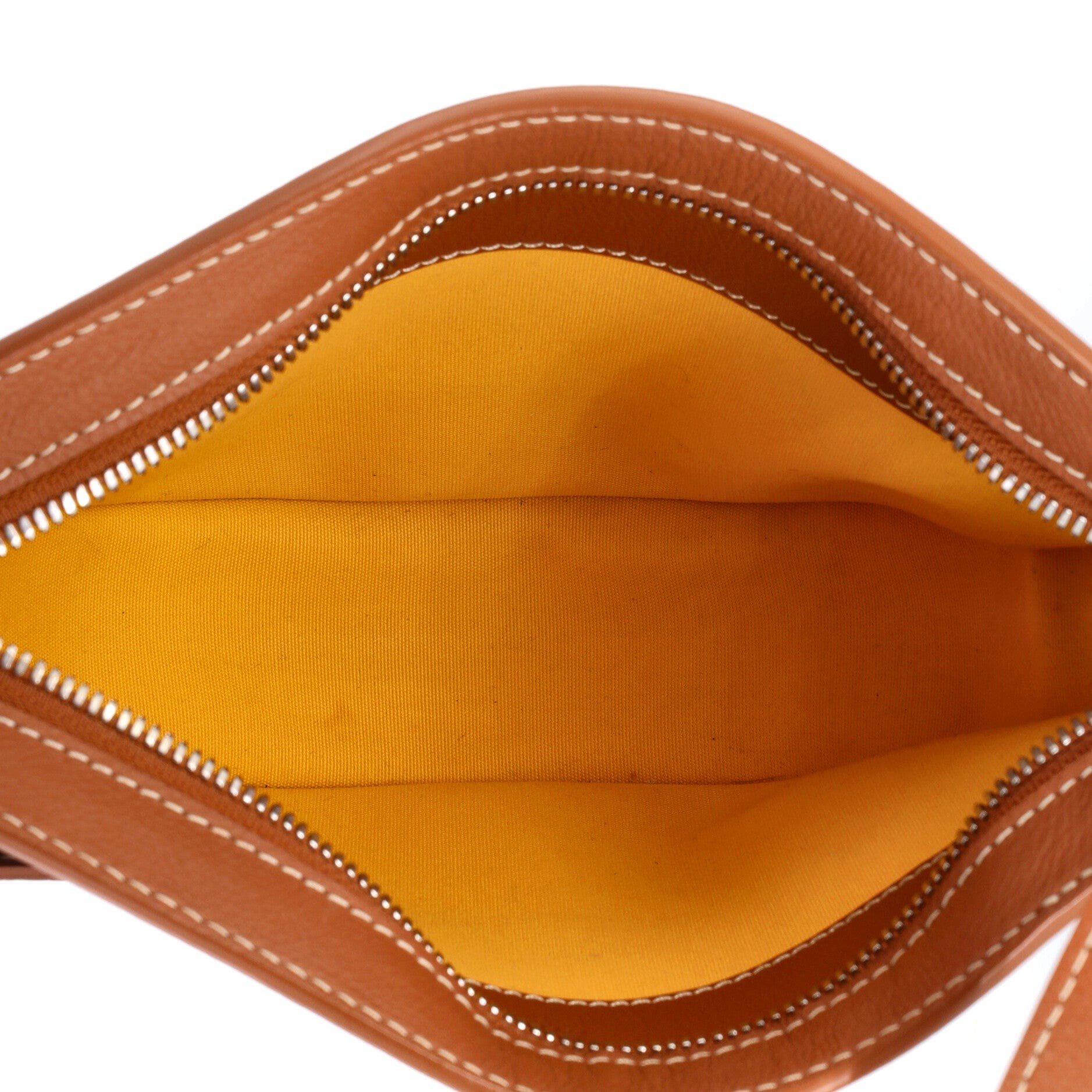Hirondelle Shoulder Bag Coated Canvas and Leather, Alternate, color, Brown